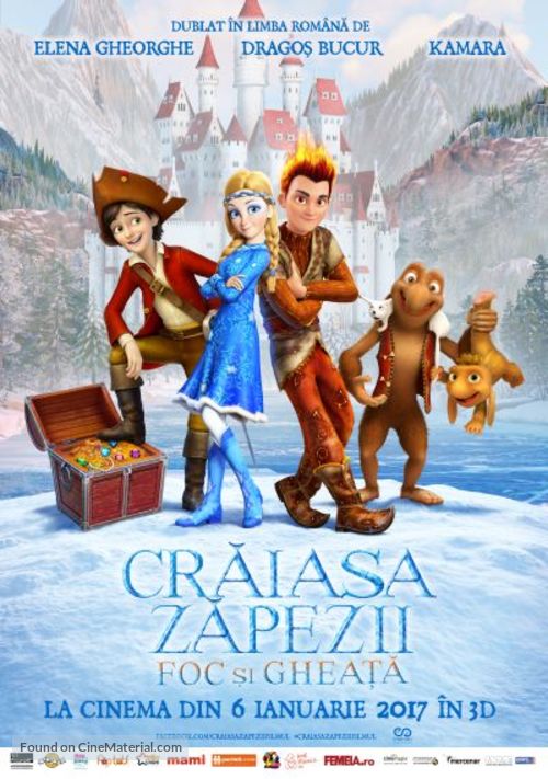 The Snow Queen 3 - Romanian Movie Poster