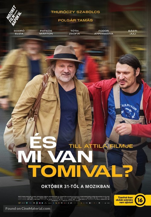 &Eacute;s mi van Tomival? - Hungarian Movie Poster