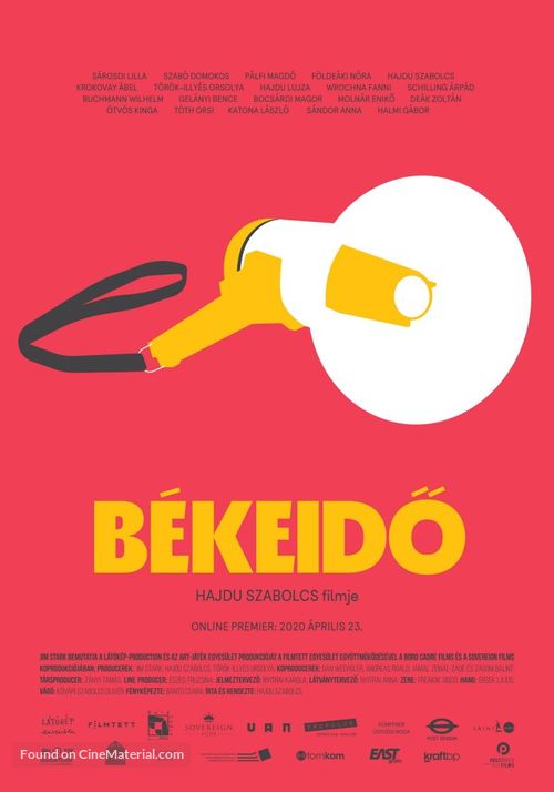 B&eacute;keid&otilde; - Hungarian Movie Poster