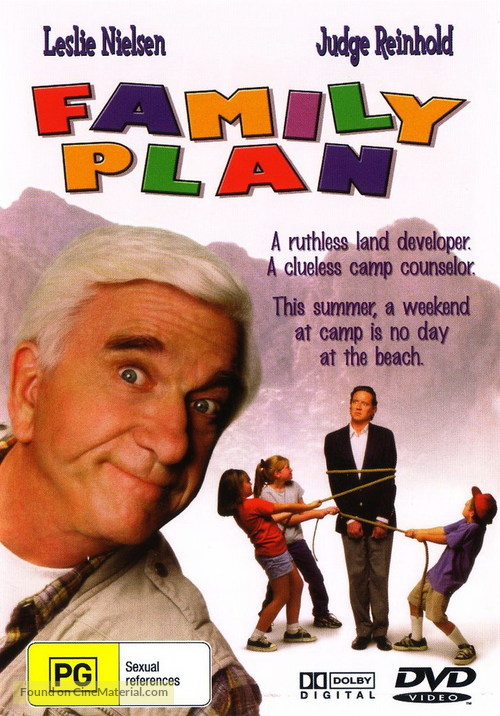 Family Plan - Australian DVD movie cover