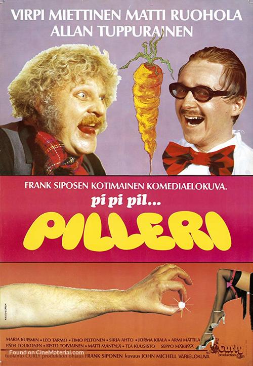 Pi pi pil... pilleri - Finnish DVD movie cover