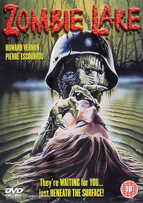 Le lac des morts vivants - British DVD movie cover