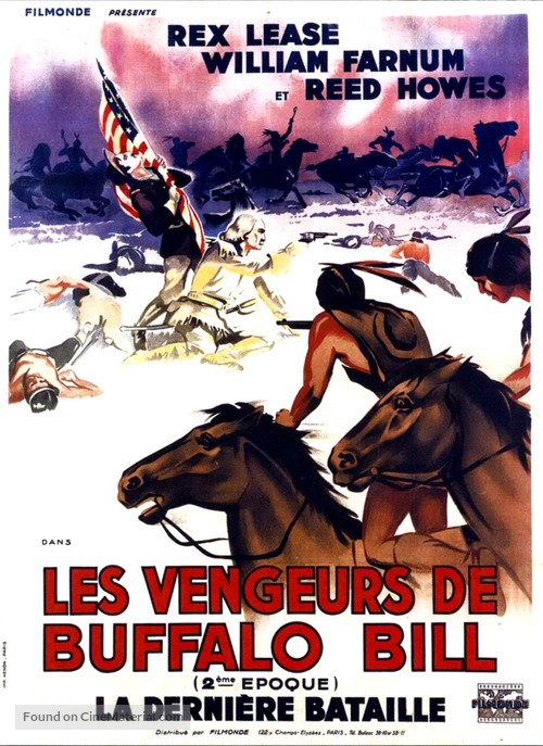 Custer&#039;s Last Stand - French Movie Poster