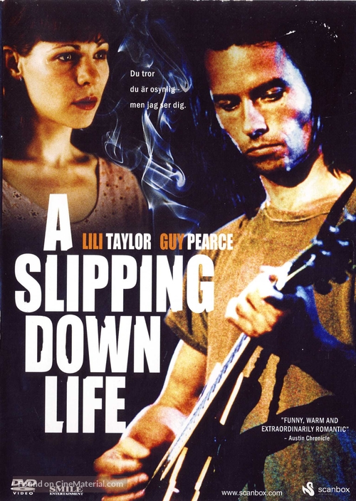A Slipping-Down Life - Swedish DVD movie cover