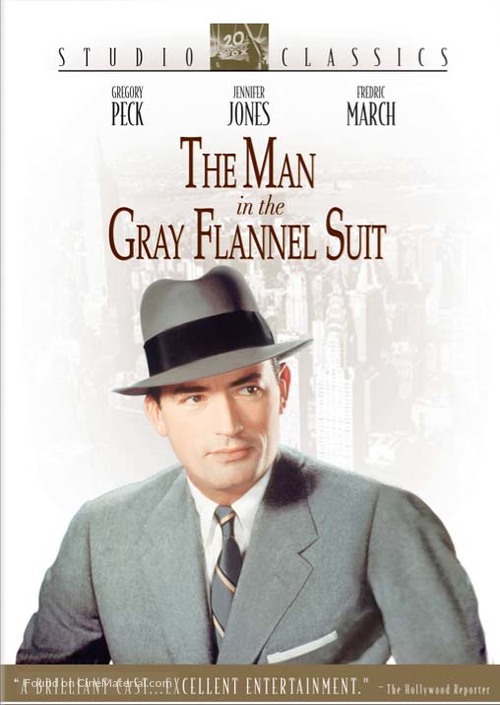 The Man in the Gray Flannel Suit - DVD movie cover