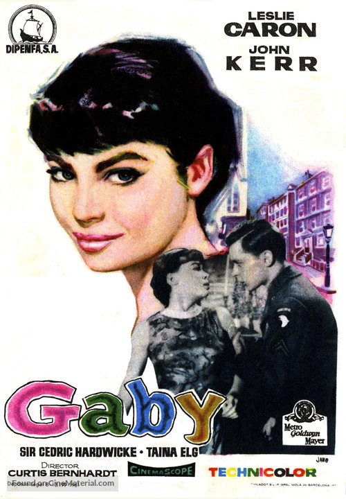 Gaby - Spanish Movie Poster