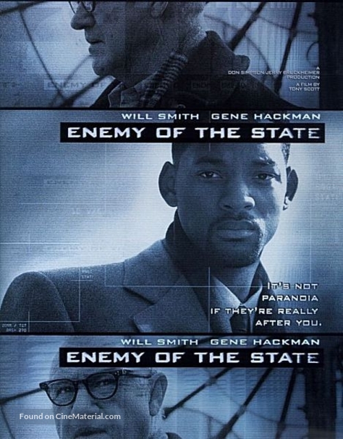 Enemy Of The State - DVD movie cover