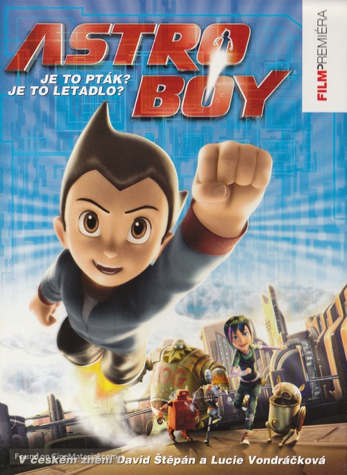 Astro Boy - Czech DVD movie cover