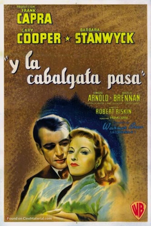 Meet John Doe - Argentinian Movie Poster