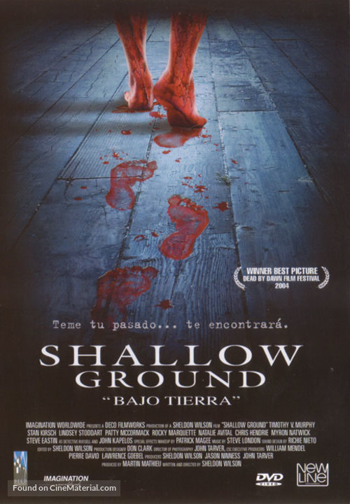 Shallow Ground - Spanish DVD movie cover