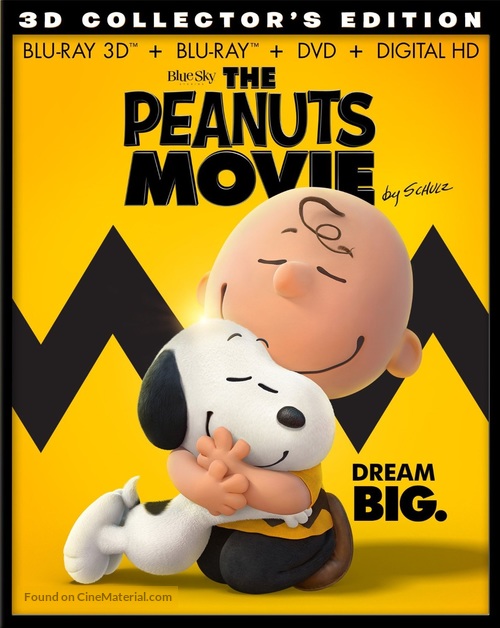 The Peanuts Movie - Blu-Ray movie cover