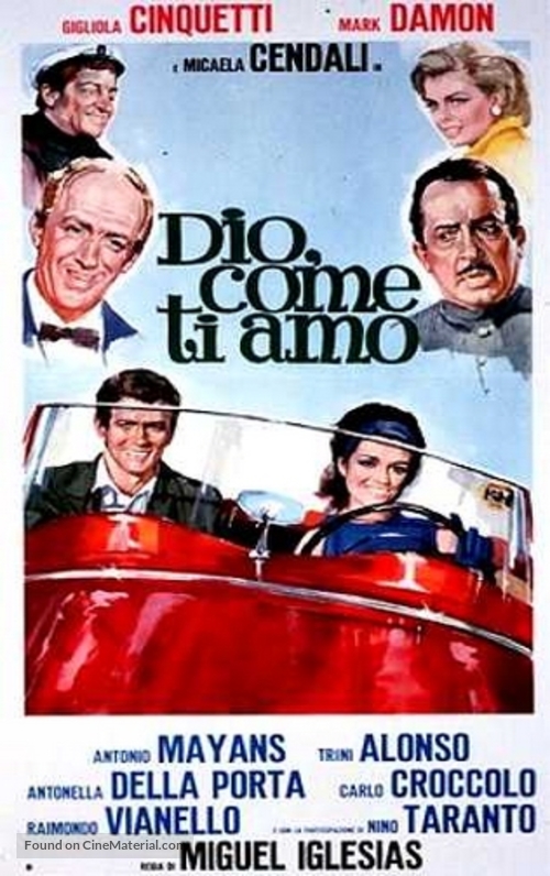 Dio, come ti amo! - Italian Movie Poster