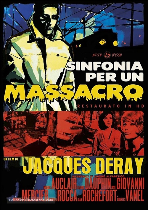 Symphonie pour un massacre - Italian DVD movie cover