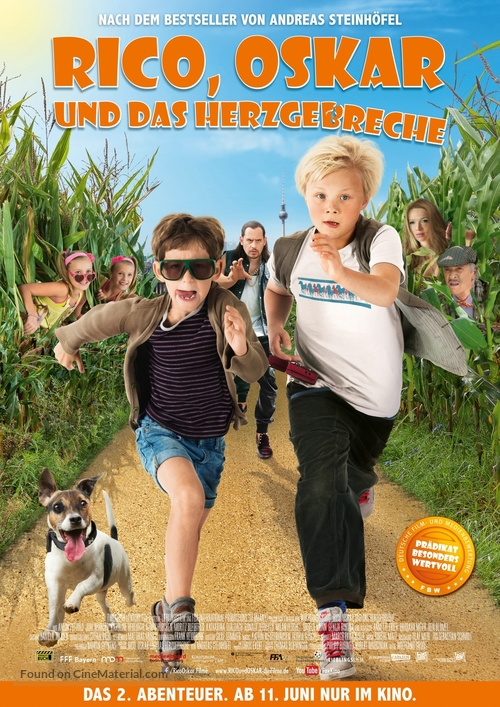 Rico, Oskar und das Herzgebreche - German Movie Poster