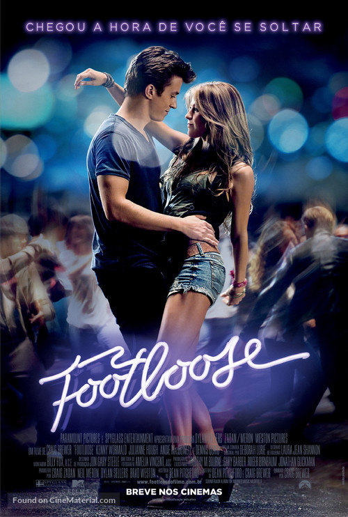 Footloose - Brazilian Movie Poster