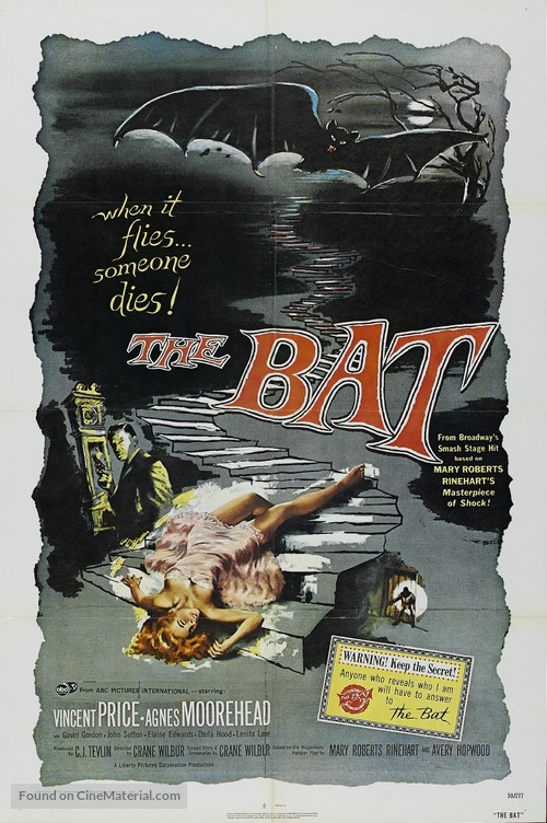 The Bat - Movie Poster