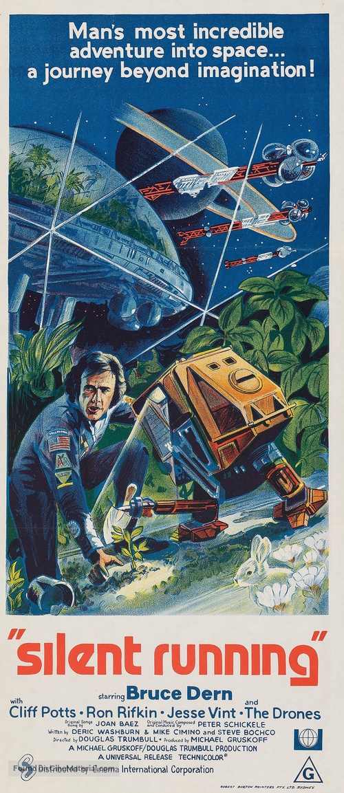 Silent Running - Australian Movie Poster