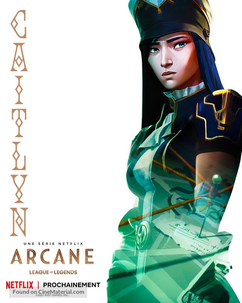 &quot;Arcane: League of Legends&quot; - French Movie Poster