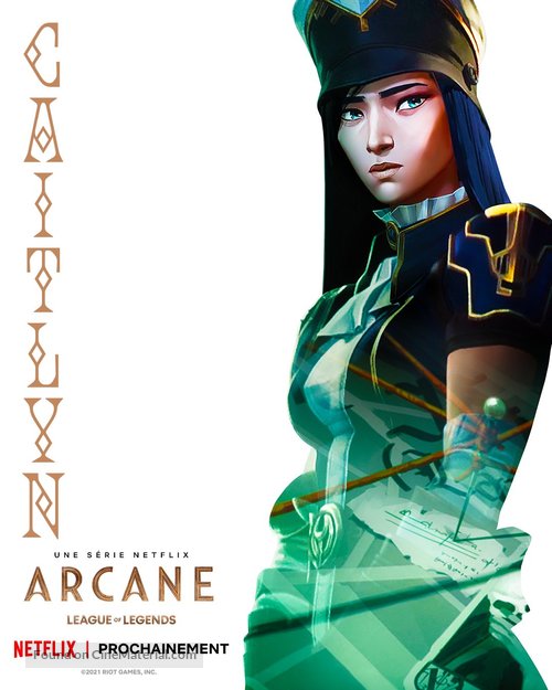 &quot;Arcane: League of Legends&quot; - French Movie Poster