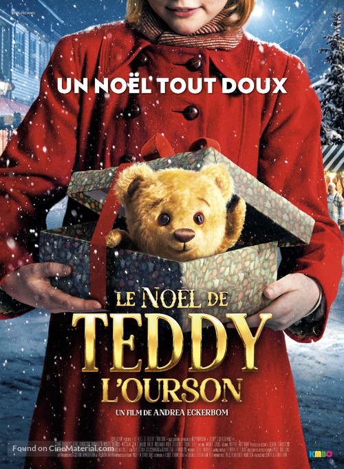 Teddybj&oslash;rnens jul - French Movie Poster