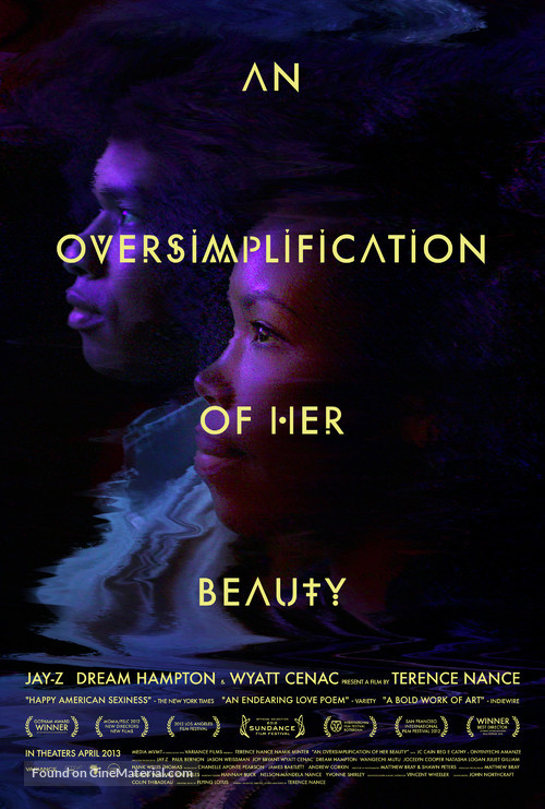 An Oversimplification of Her Beauty - Movie Poster