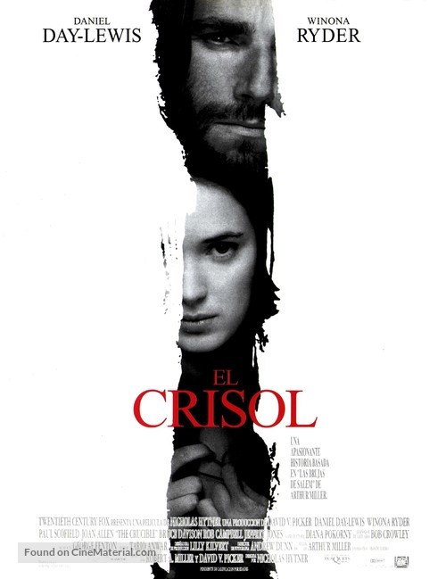 The Crucible - Spanish Movie Poster