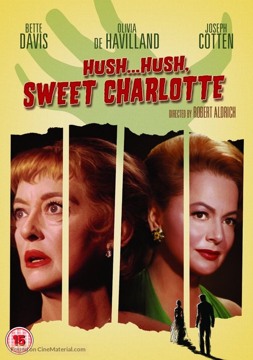 Hush... Hush, Sweet Charlotte - British DVD movie cover
