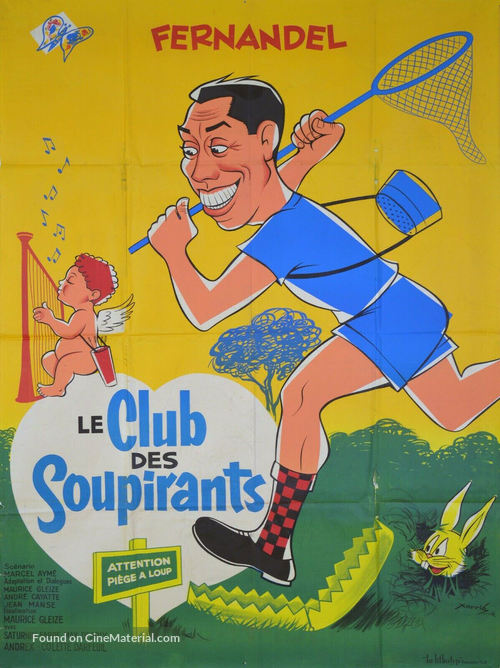 Le club des soupirants - French Movie Poster