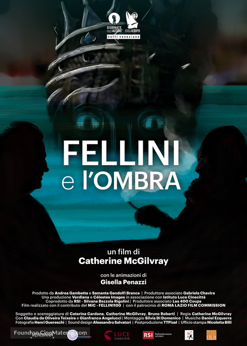 Fellini e l&#039;ombra - Italian Movie Poster