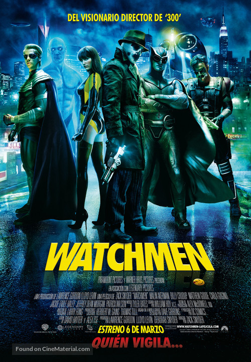 Watchmen - Spanish Movie Poster