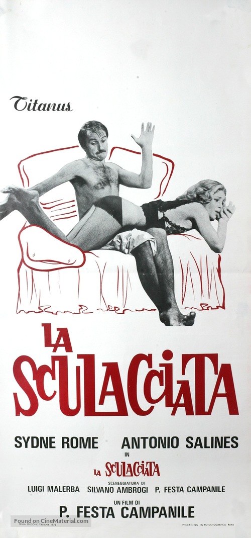 La sculacciata - Italian Movie Poster