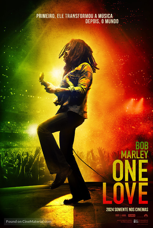 Bob Marley: One Love - Brazilian Movie Poster