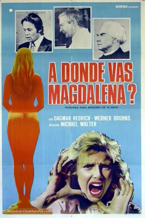 Magdalena, vom Teufel besessen - Argentinian Movie Poster