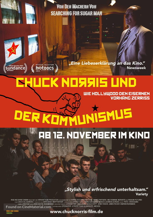 Chuck Norris vs Communism - Argentinian Movie Poster