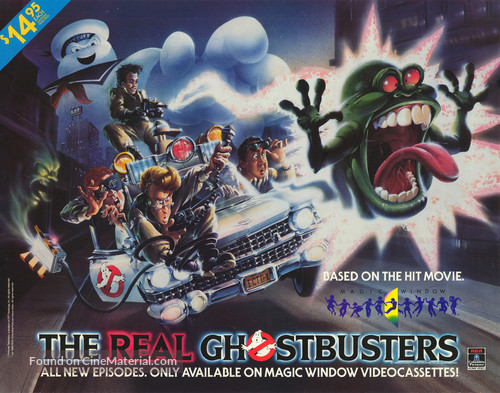 &quot;The Real Ghost Busters&quot; - Video release movie poster