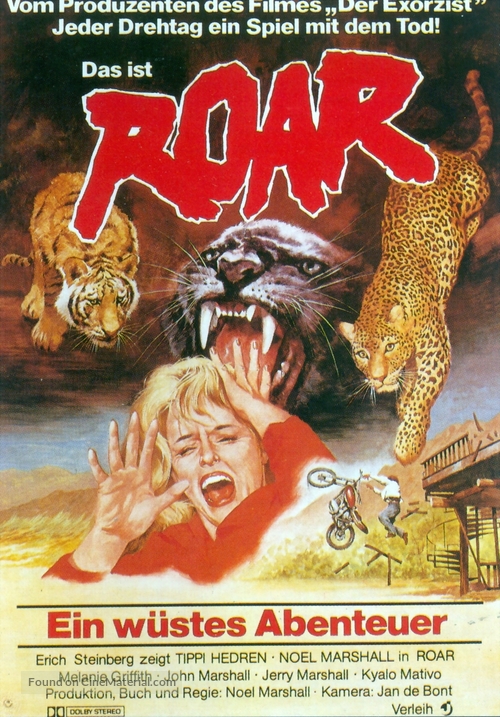 Roar - German Movie Poster