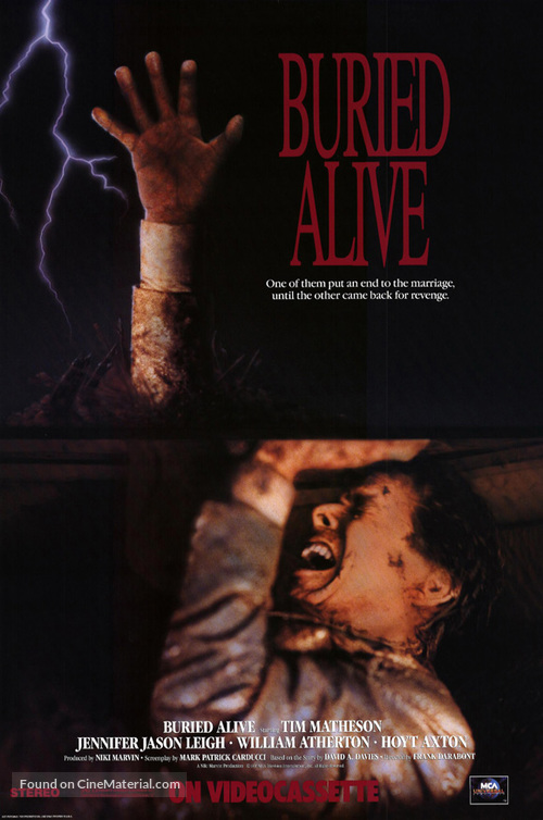 Buried Alive - Video release movie poster