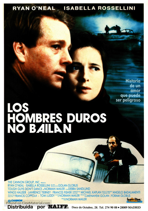 Tough Guys Don&#039;t Dance - Spanish Movie Poster