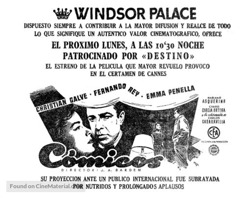 C&oacute;micos - Spanish poster