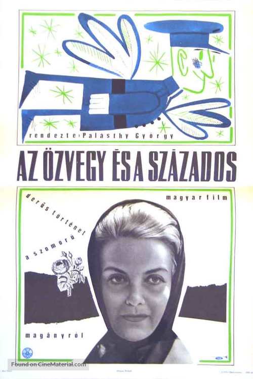 Az &ouml;zvegy &eacute;s a sz&aacute;zados - Hungarian Movie Poster