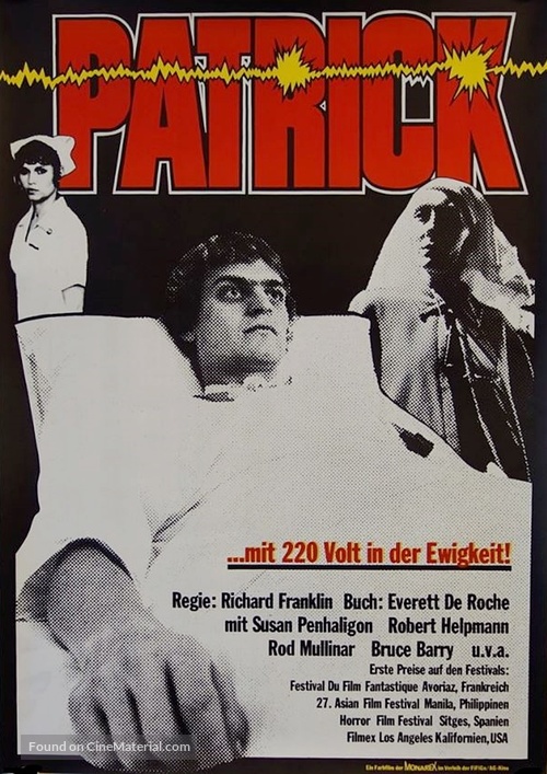 Patrick - German Movie Poster