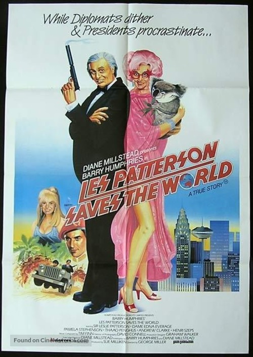 Les Patterson Saves the World - Movie Poster