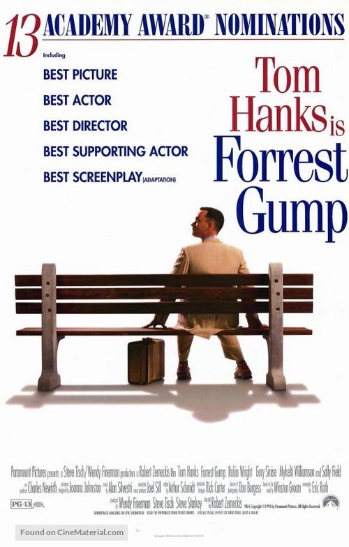 Forrest Gump - Movie Poster