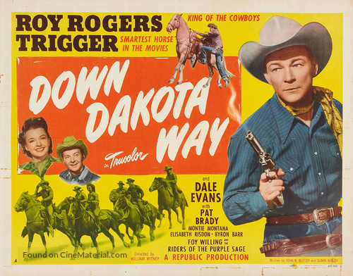 Down Dakota Way - Movie Poster