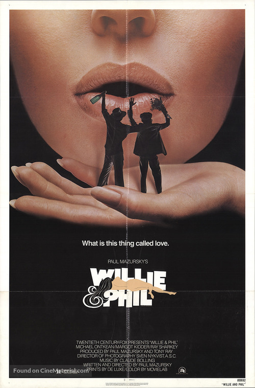 Willie &amp; Phil - Movie Poster