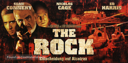 The Rock - German Movie Poster