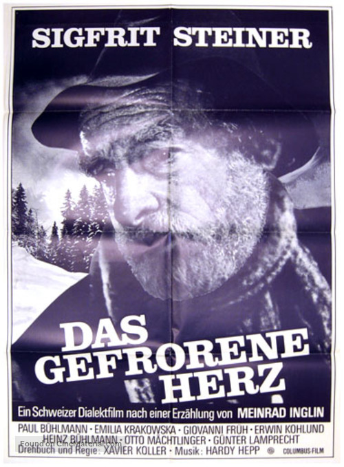 Das gefrorene Herz - Swiss Movie Poster