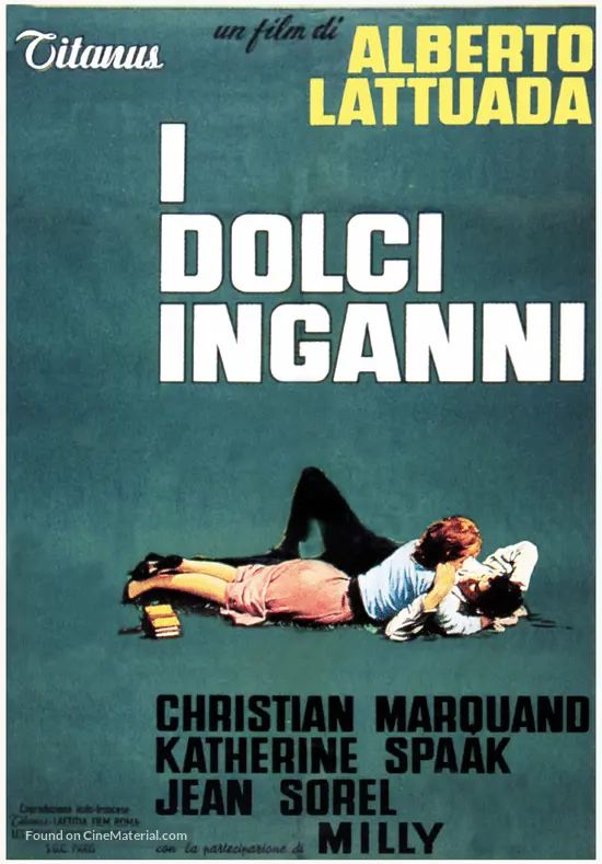 I dolci inganni - Italian Movie Poster