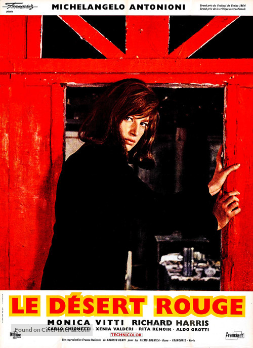 Il deserto rosso - French Movie Poster