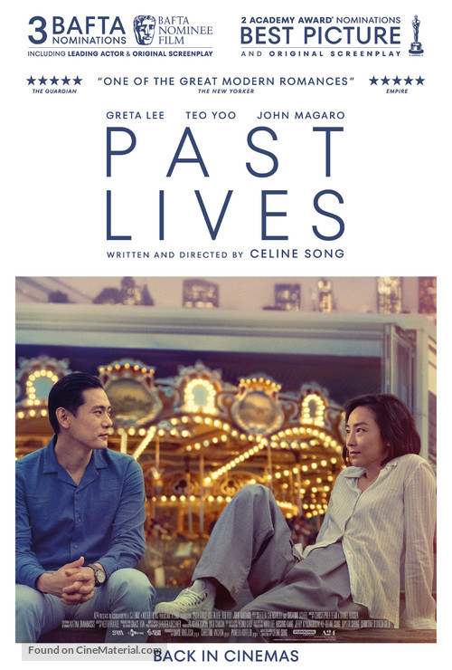 Past Lives - British Movie Poster